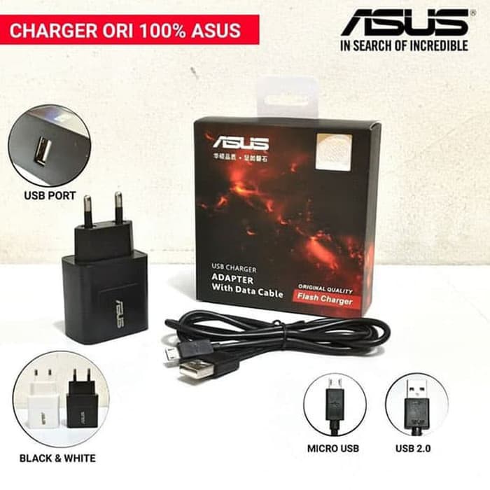 Charger HP Asus Original 100% 2A