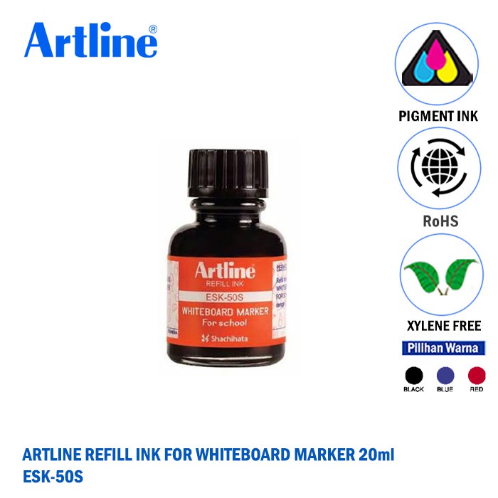

Artline refill tinta isi ulang spidol whiteboard marker