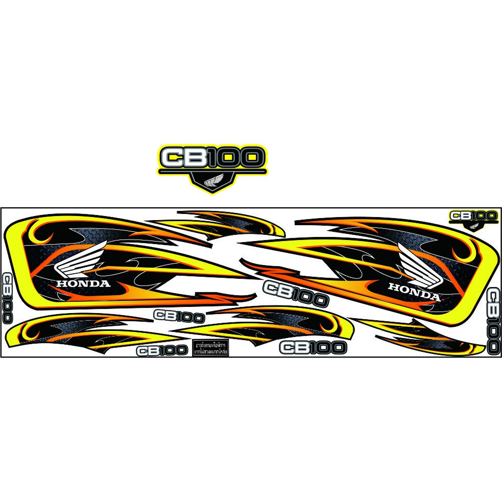 STRIPING CB VARIASI MOTOR HONDA CB-100 OLD VARIASI SETIKER-STRIPING CB100 POLET VARIASI