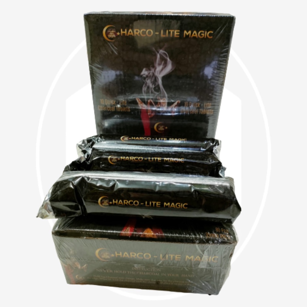 ARANG MAGIC TIDAK BOLONG / ARANG BUKHUR TIDAK BOLONG 1 BOX