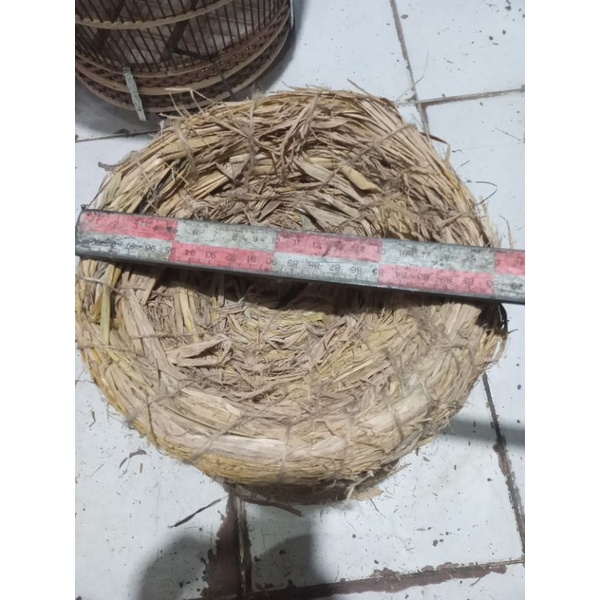 Jerami Sarang Bertelur Merpati P20 L20 Sarang Bertelur Burung Merpati