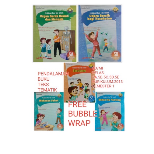 pendalaman buku teks tematik SD.kelas.5a.5b.5c.5d.5e.semester.1.kurikulum.2013