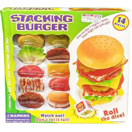 Ramadhan Sale..!!! Mainan Games Stacking Burger Terbaru