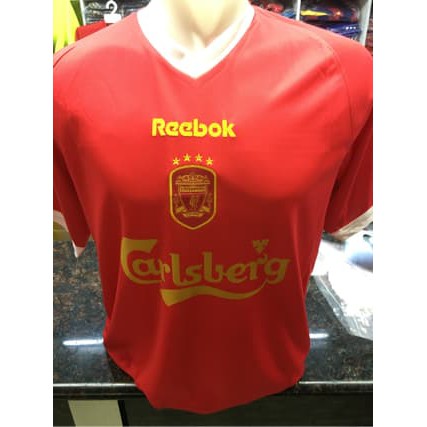 Termurah JERSEY LIVERPOOL RETRO 2001 GRADE AAA
