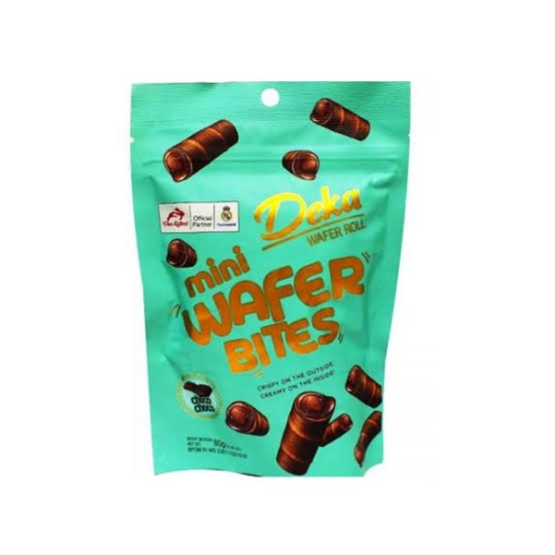 

Deka Wafer Roll Mini Bites Choco 80 gr