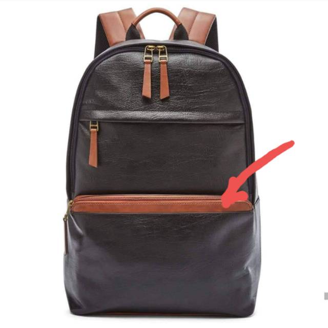 Tas Punggung Fossil Buckner Black