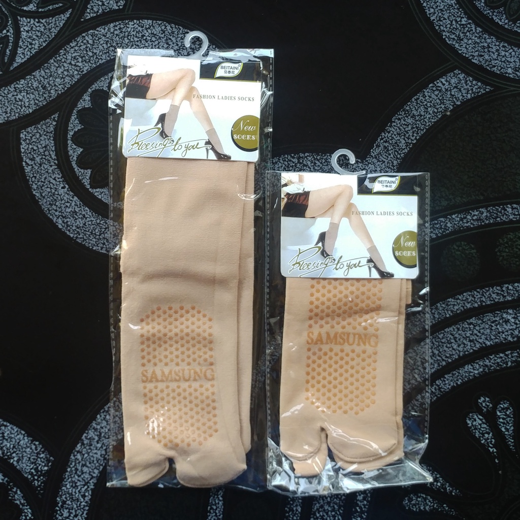 Kaos Kaki Kerja Stocking Wanita Jempol Dewasa Samsung Tebal Anti Slip