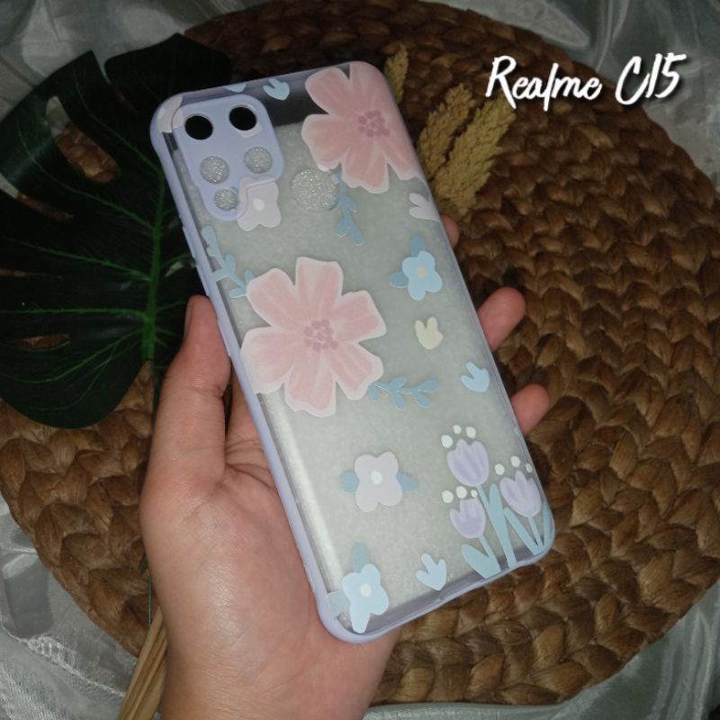 CASE CHOICE MOTIF BUNGA REALME C15