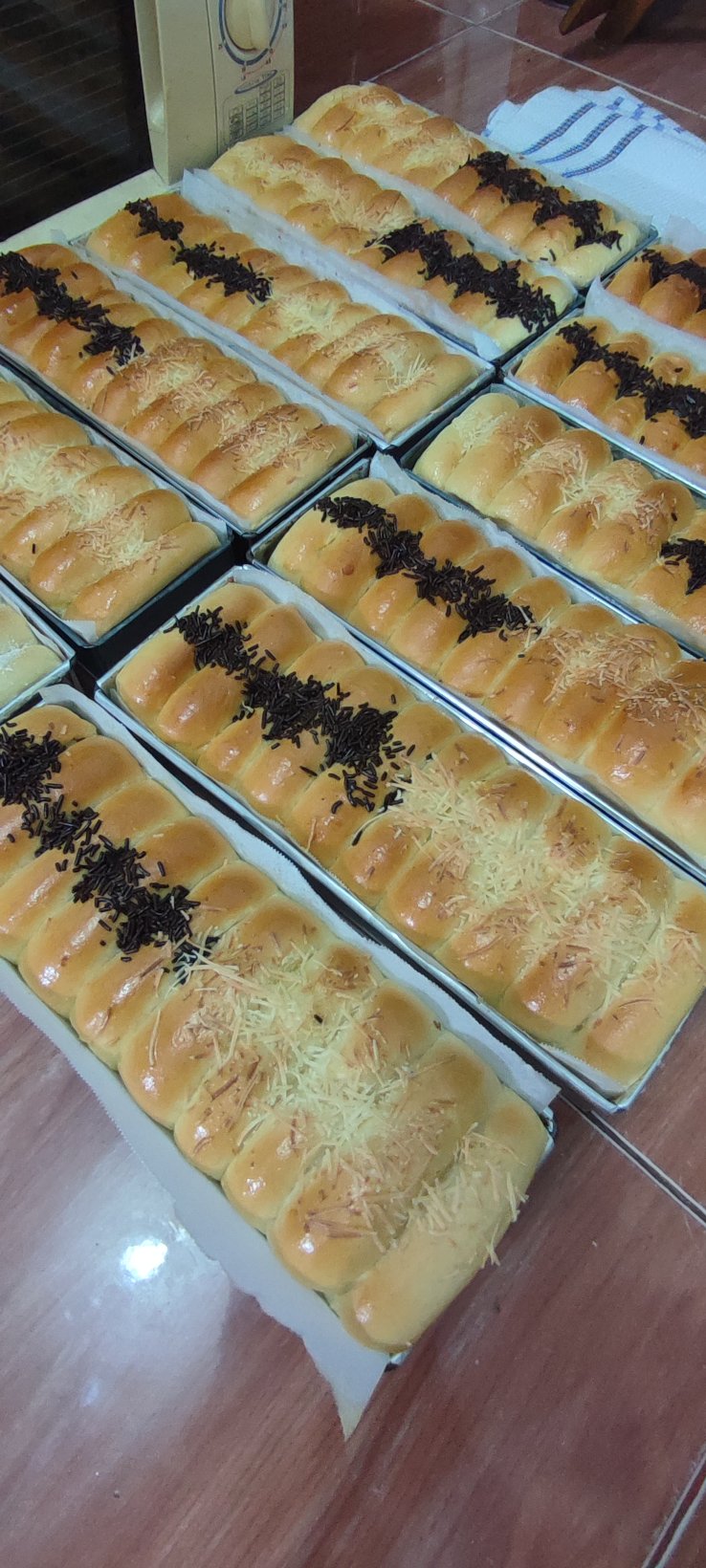 (min. Order 50) Paper Box Dus Box Brownies Kue Cake Bakery Kotak Makan B29k4 Laminasi 30x10x5