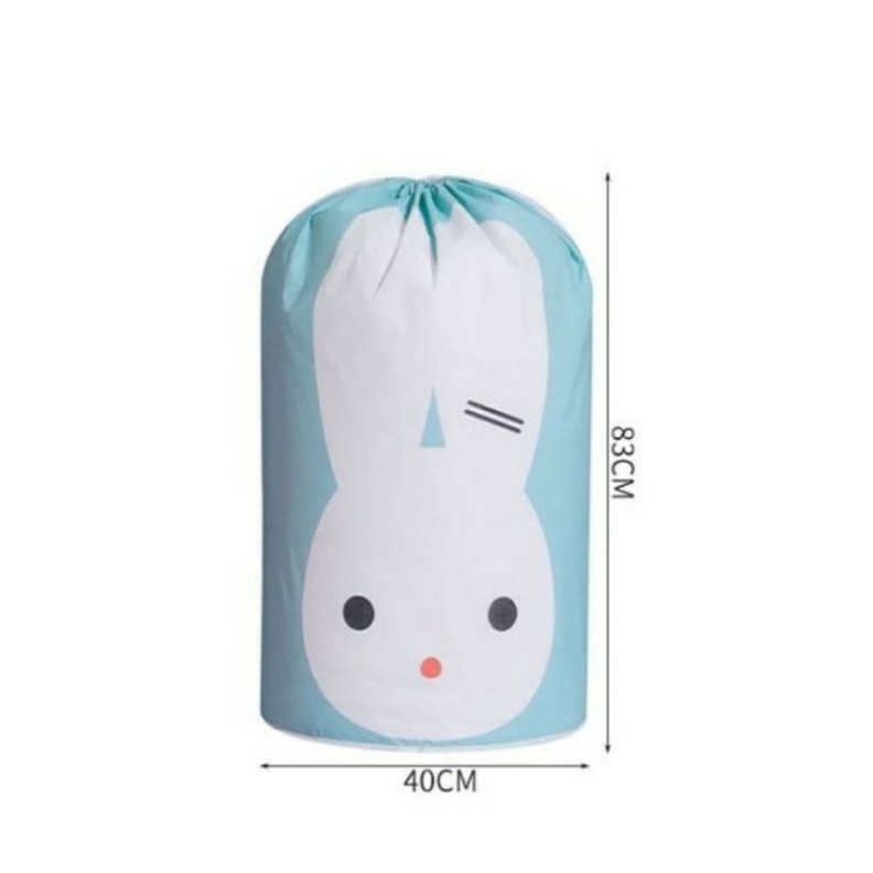 Tempat Penyimpanan Selimut Bedcover Storage Bag Pakaian Cloth Bag/ Kanrung serut serbaguna