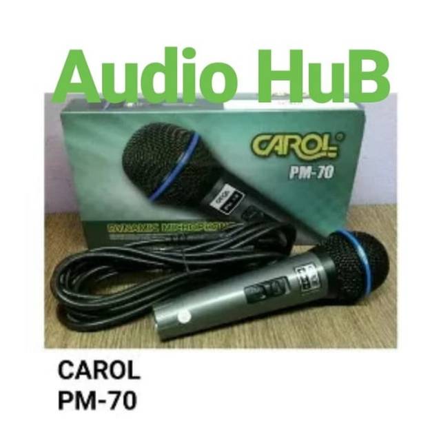 MIC KABEL CAROL PM70 MICROPHONE PM 70