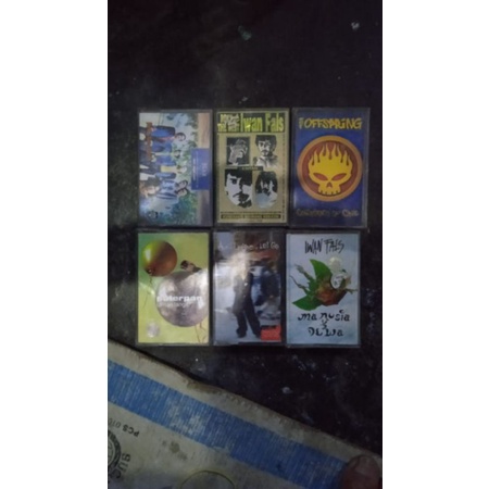 Kaset Indo dan Barat Paket 6 Albums