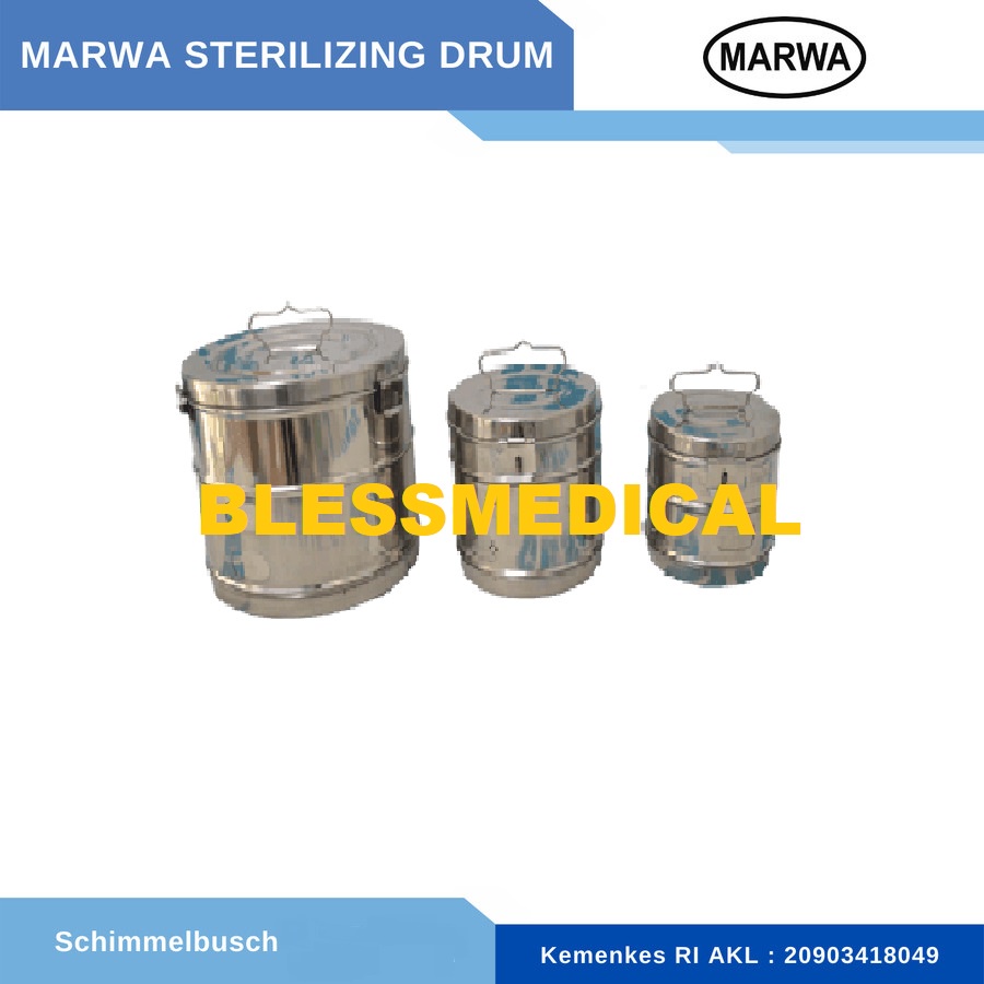 Dressing Drum / Tromol - Diameter 30 cm