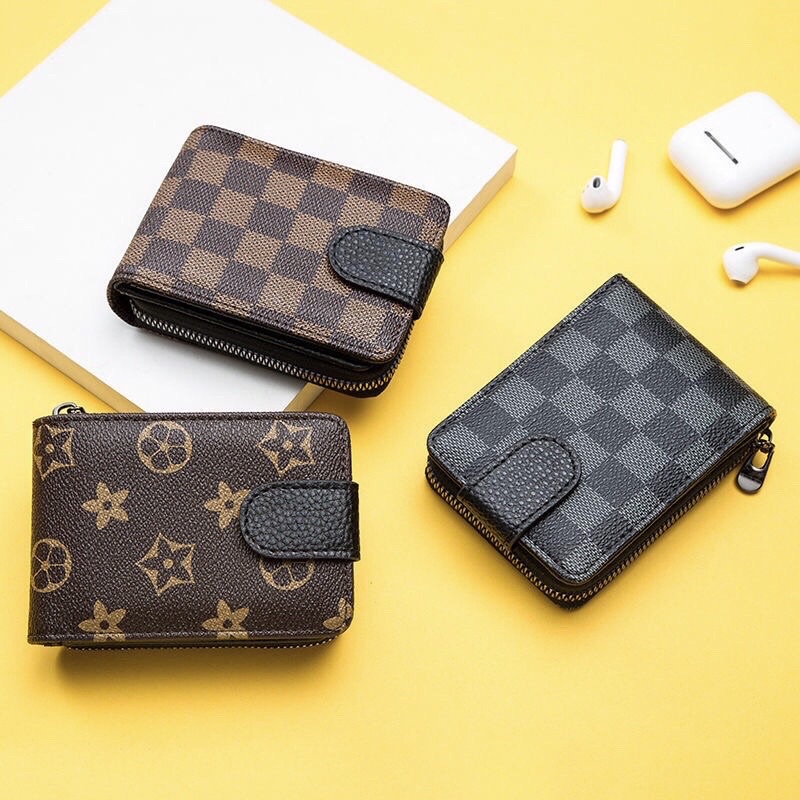 Dompet Kartu Resleting BS38  Dompet Wanita Card Holder Wallet Korean Fashion ACC