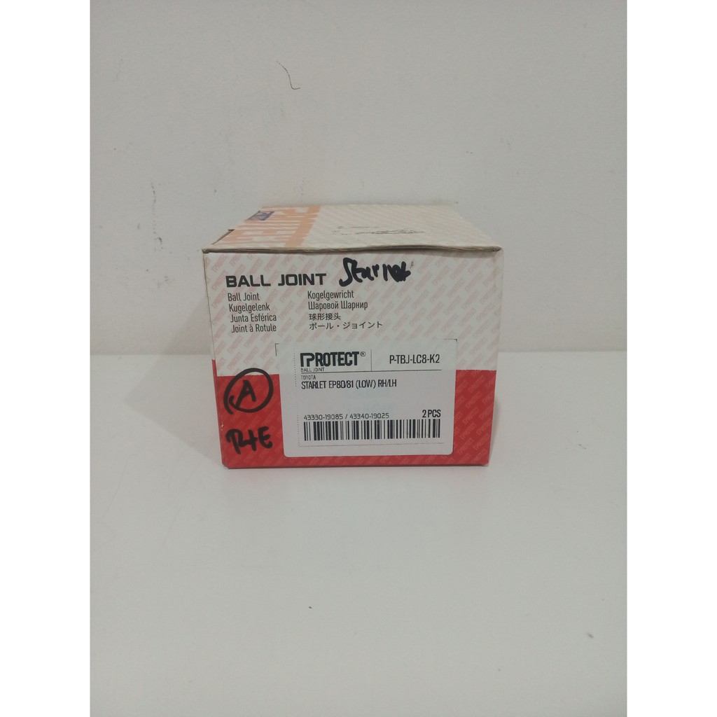 Ball Joint Bawah Toyota Starlet EP 80/81 1Pcs P-TBJ-LC8-K2 Protect