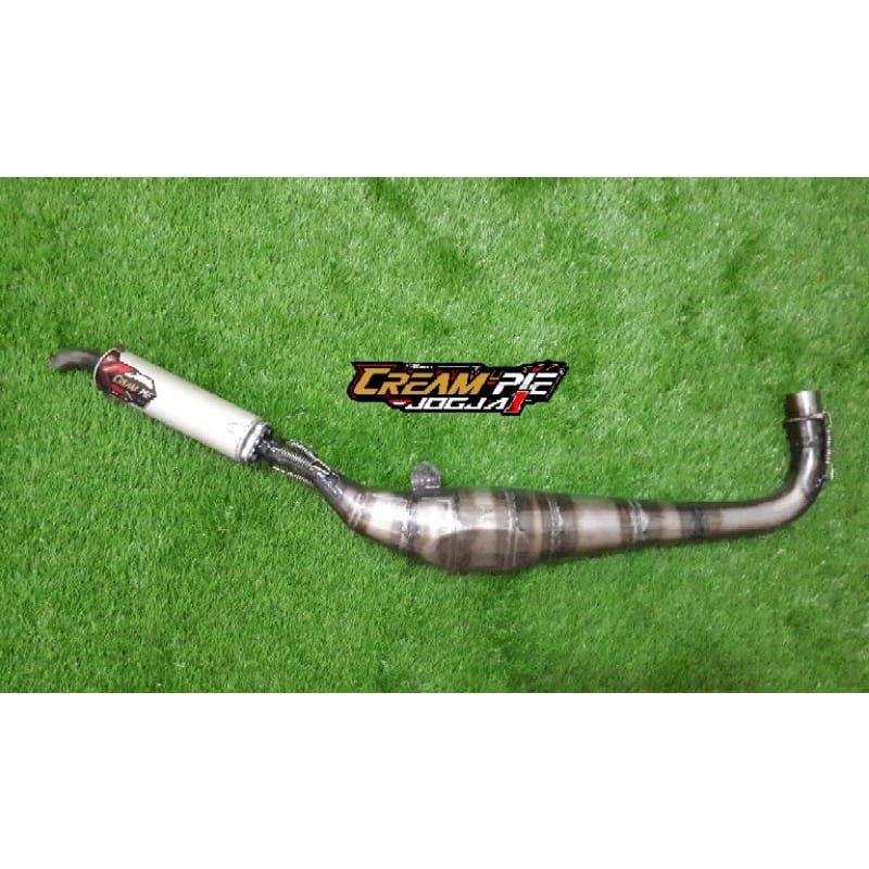 Knalpot Creampie FIZR FORCE1 Underbone Original Racing Jogja Underbound