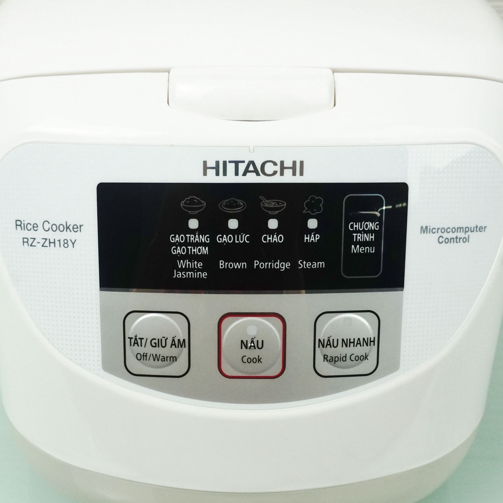 HITACI RICE COOKER  RZ-ZH18Y White 1,8 litter