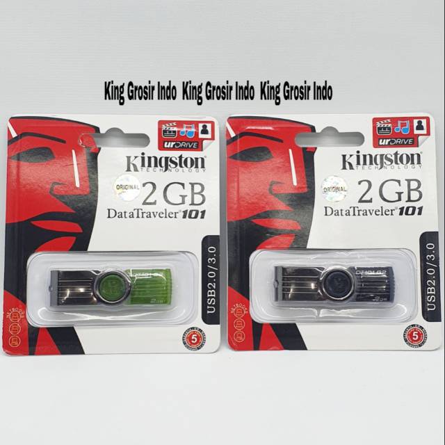 Flashdisk Kingston 2GB 2 GB Original Flash Drive