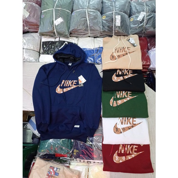 Sweater Hoodie Nike Lv Pria Wanita Switer Cowok Premium Distro