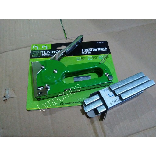 

Staples Tembak Tekiro Original Staples IN B-21 Gun Tacker 4-8mm