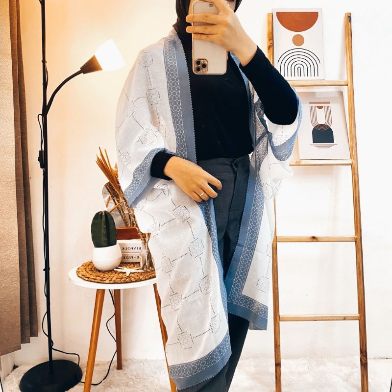 OUTER SCARF WANITA PREMIUM MOTIF MOTIF TERBARU 2022-KMO 2