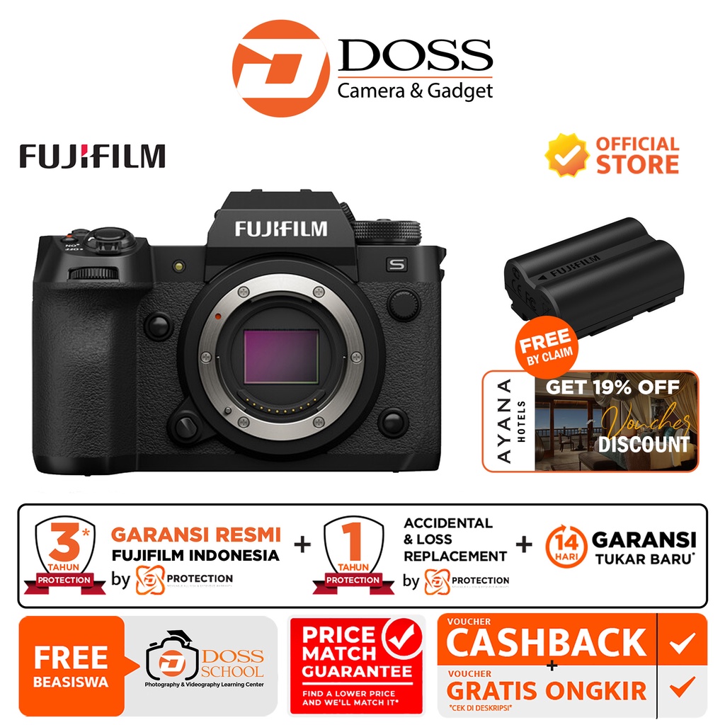 Jual Fujifilm XH2S Mirrorless Camera Fujifilm XH2S Body Only Shopee