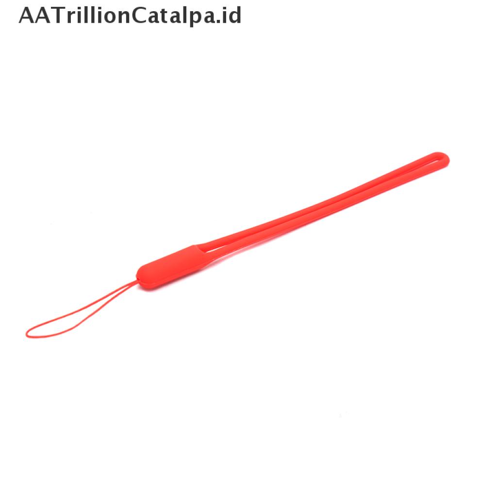 (AATrillionCatalpa) Tali Lanyard Bahan Silikon Lembut Untuk Gantungan Kunci / Handphone DIY