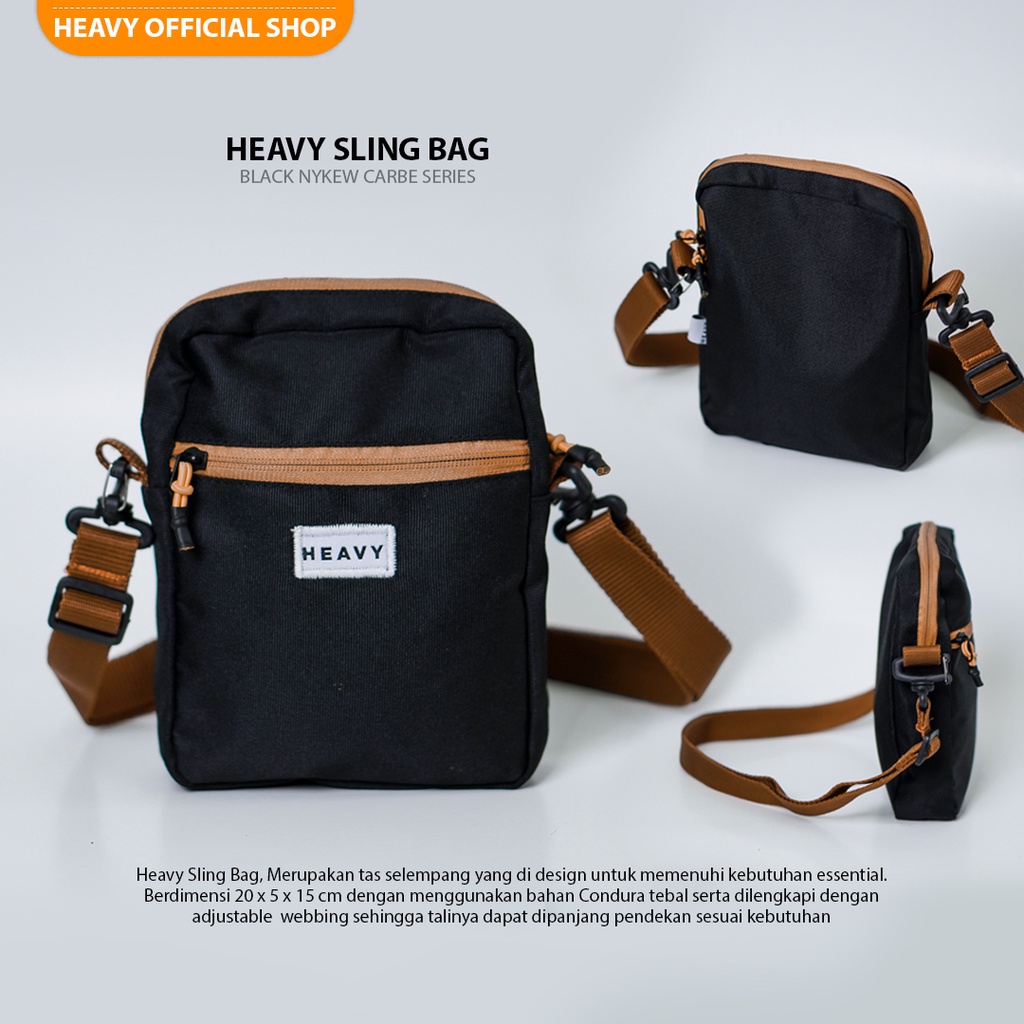 TAS SELEMPANG HEAVY NYKEW SERIES | SLING BAG CASUAL HEAVY UNISEX CROSS BAG