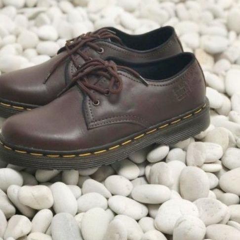 ♥ Sepatu Docmart 3 holes 1461 PRIA & WANITA Kulit Asli 100% /Docmart 3 holes/docmart pria/ new