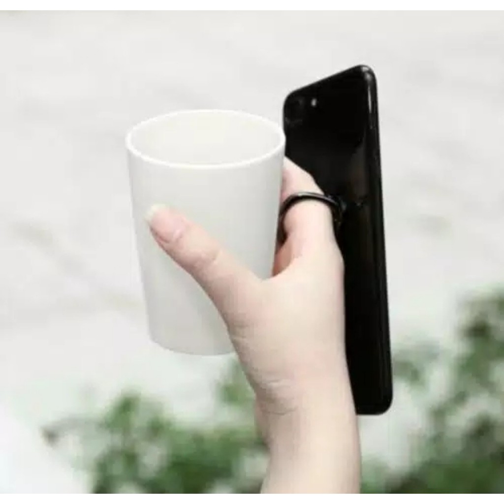 Ring Stand Holder 360 magnetik Rotating Finger Ring