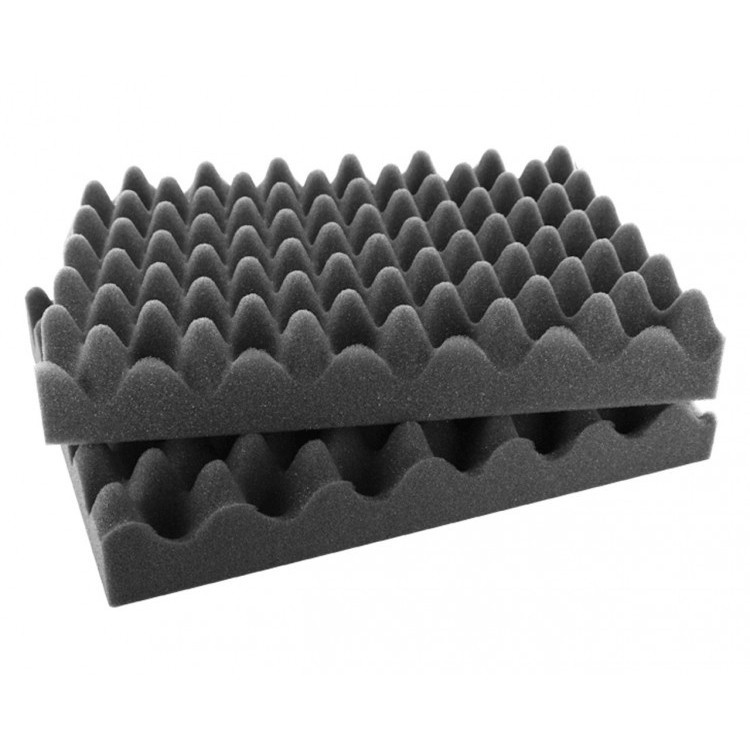 Busa Peredam Suara Model Telur 25 x 25 x 5 cm -  Egg acoustic Foam Super - Original Pratama