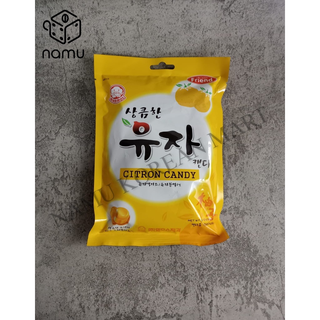 

Mammos Citron Orange Candy 100gr / Permen Kembang Gula Rasa Jeruk Limau / Candy