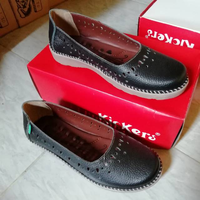 Sepatu wanita cewek kulit asli