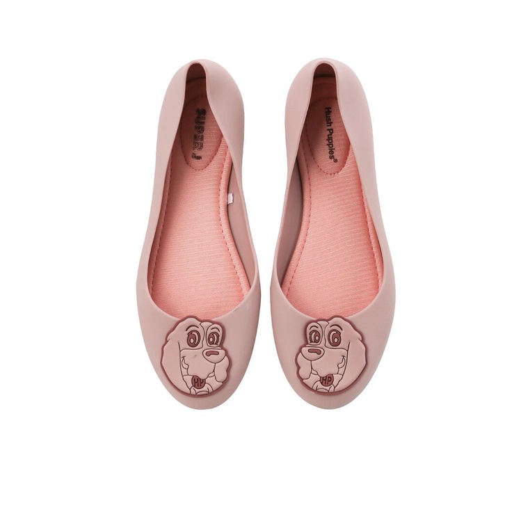 SEPATU FLAT HUSH PUPPIES WANITA ORIGINAL BRANDED TERBARU PINK HW23