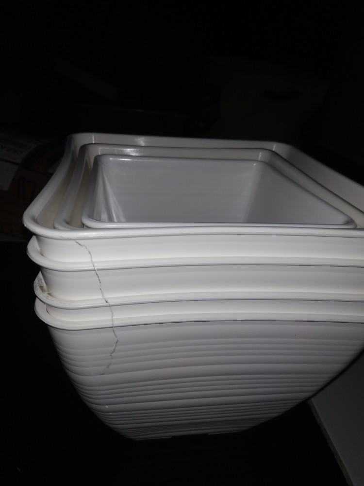 Pot Bunga Briyani 21 Pot Tawon Pirus Kotak Pot Bunga Plastik Persegi