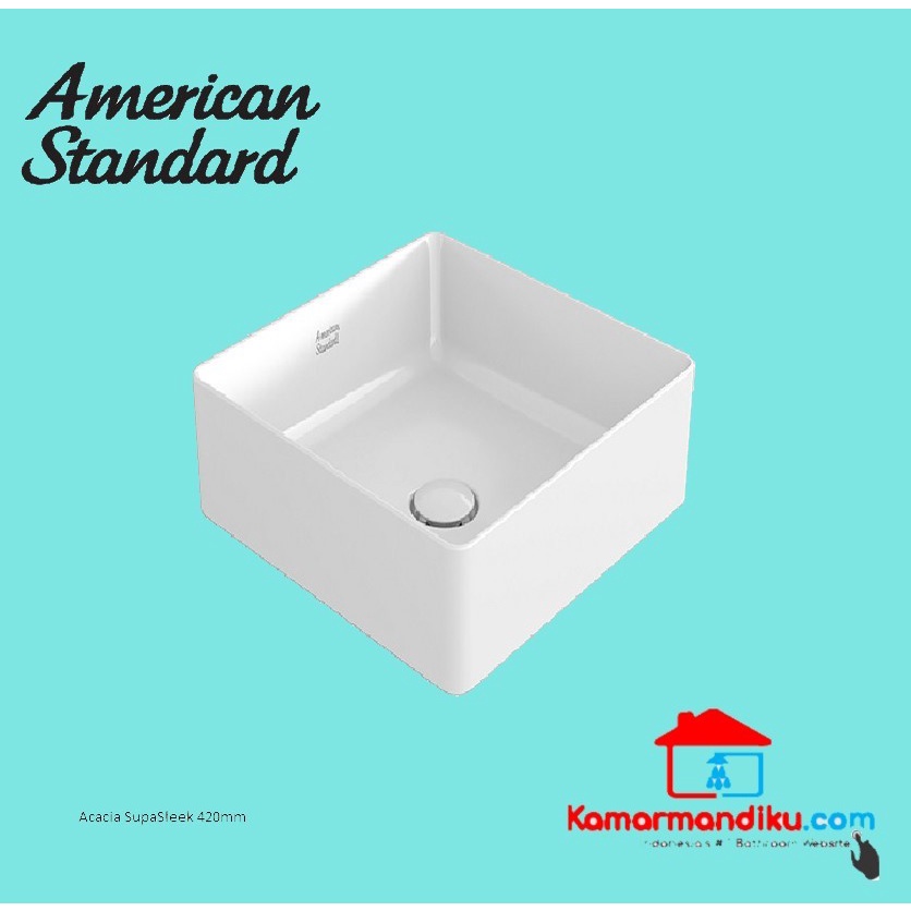 American standard wastafel diatas meja Acacia Supasleek 420mm