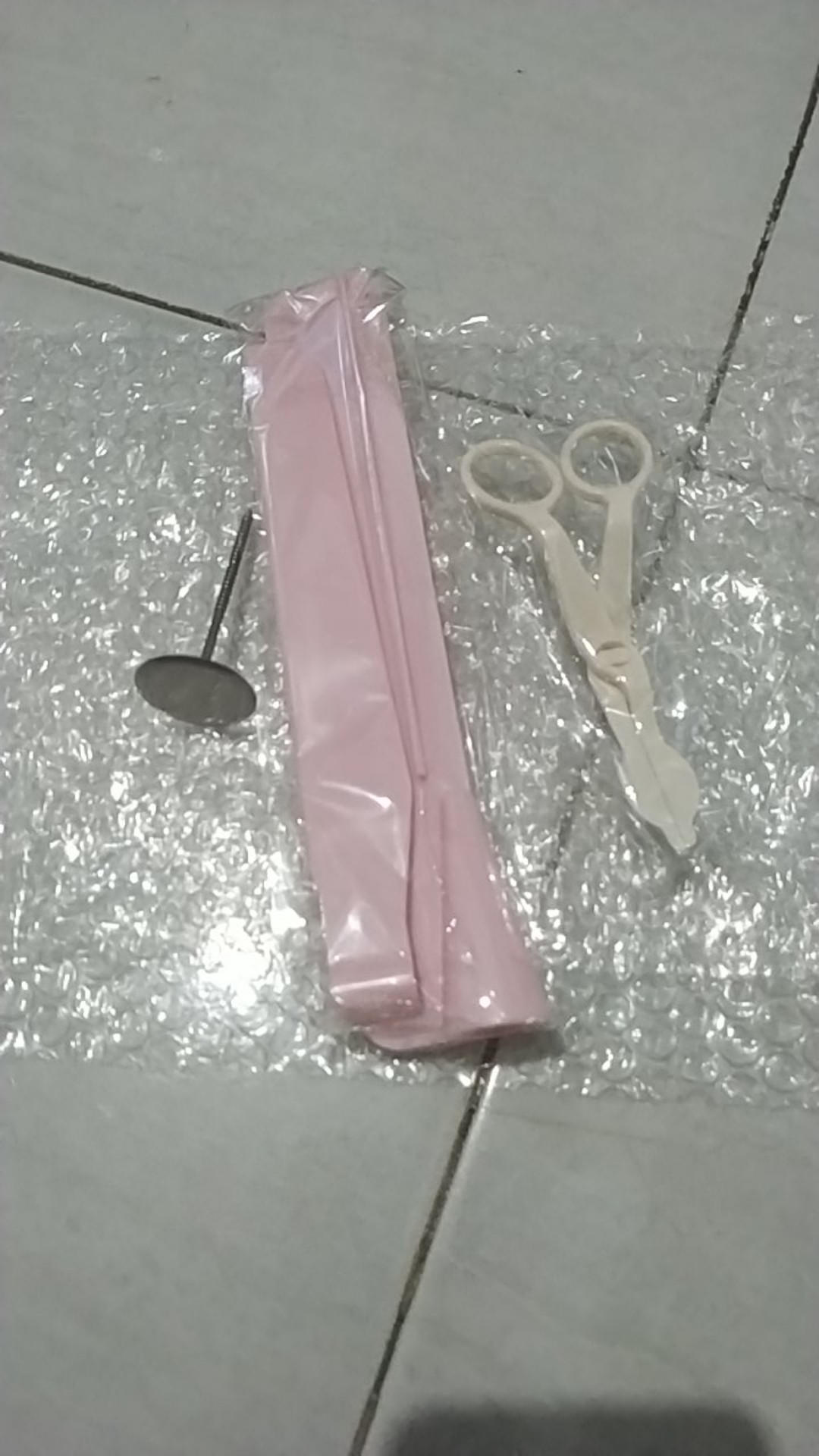 Set Paku Dan Gunting Mawar Alat Dekorasi Kue Nail Flower Butter Cream Fondant Loyang Cetakan Spuit