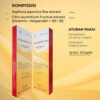 Obat Wasir Alami VENARON HD Solusi atasi Ambeien/Wasir dan Varises