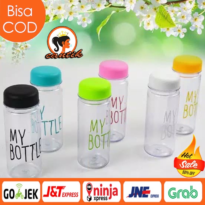 [TERMURAH] MY BOTTLE BENING WARNA / BOTOL MINUM MY BOTTLE TRANSPARAN INFUSER WATER