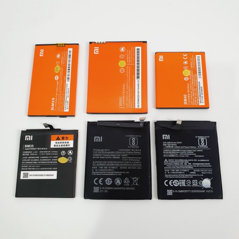 《SALE PABRIK》[COD/GROSIR] BATT / BATTERY / BATERAI XIAOMI ORIGINAL 100% - Bawaan Hp