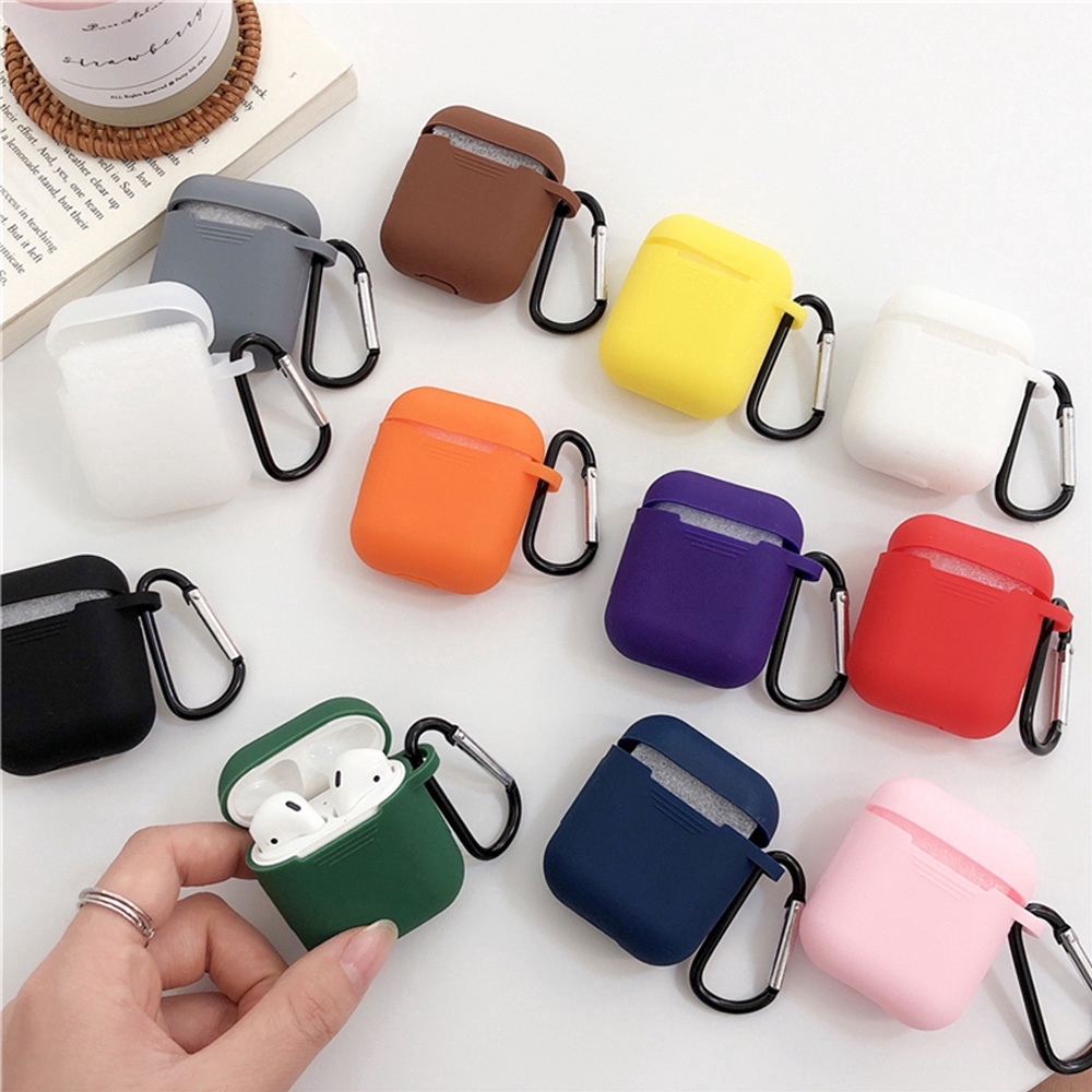 Airpods Case Macaron Airpods Pro Case Inpods 12 Casing with Hook Shockproof