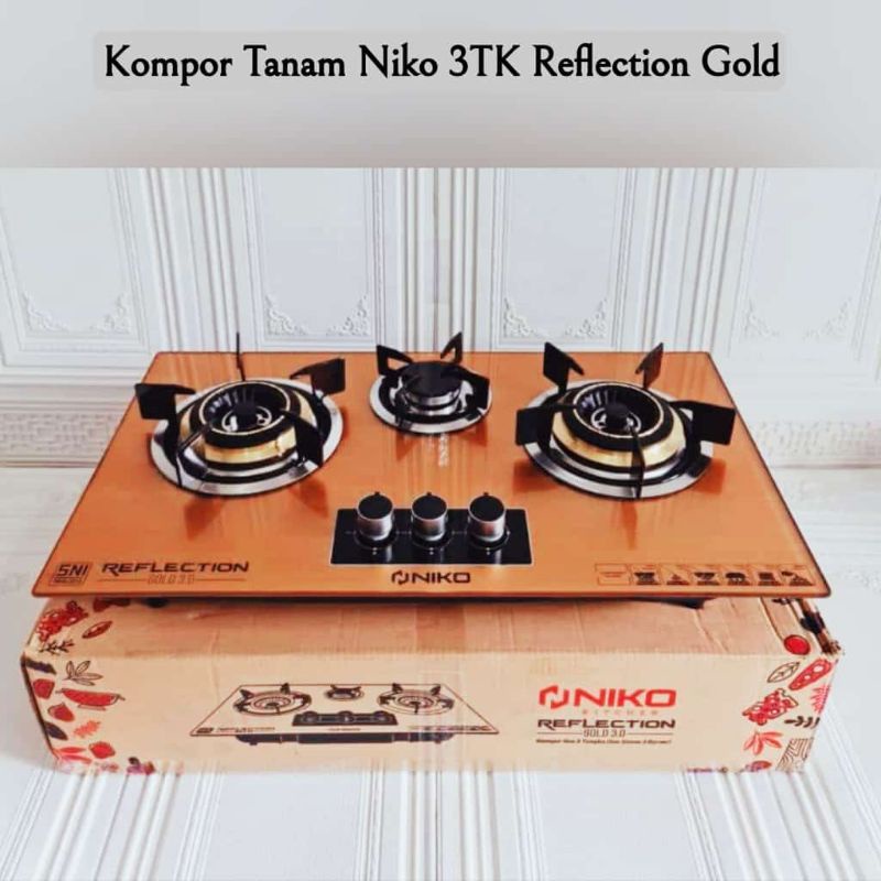 Niko RG 30T/Reflection gold/tanam 3tk BERGARANSI RESMI 1 TAHUN MANTAP