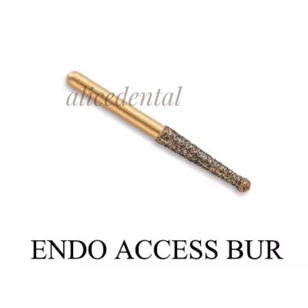 Bur endo access dental bur endo akses open bur preparasi kamar pulpa cutting diamond bur gigi