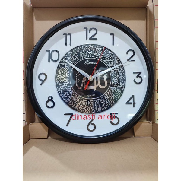 jam dinding pioneer kaligrafi