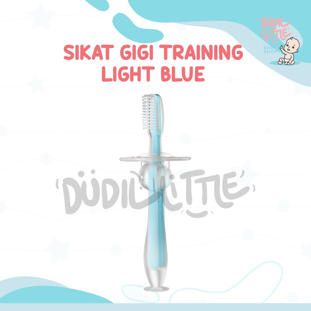 SIKAT GIGI BAYI TRAINING SILIKON LEMBUT DAN LENTUR BISA UNTUK TEETHER