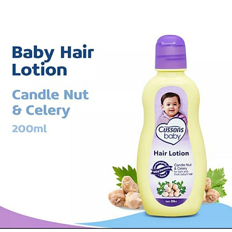 CUSSONS HAIR LOTION 50+50 Ml / Minyak Rambut Baby