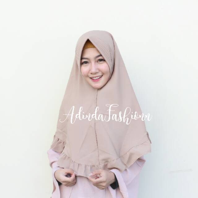 KHIMAR REMPEL JILBAB INSTAN WOLFIS | Hijab instant PET REMPLE