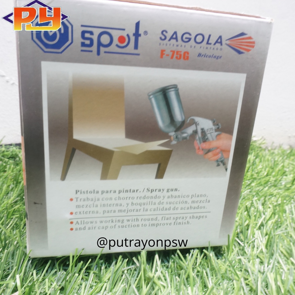 Spray Gun Sagola Tabung Atas