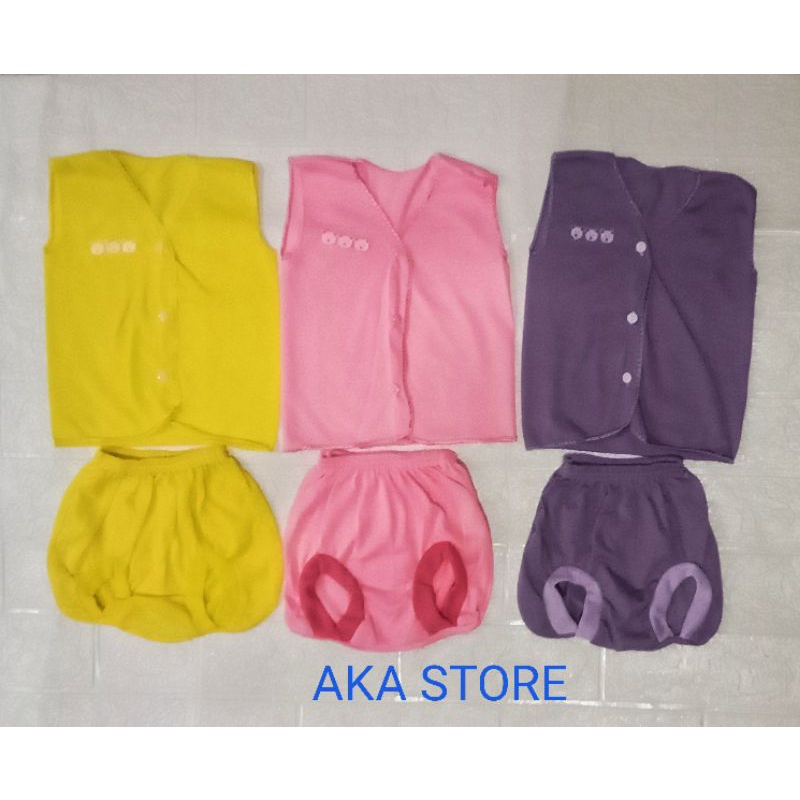 Paket 18pcs Baju Bayi Warna Seri boy girl murah