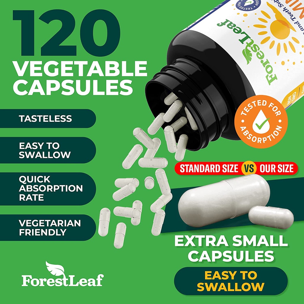 Forest Leaf ForestLeaf Vitamin D3 50000 IU Dosis Mingguan - 120 Caps